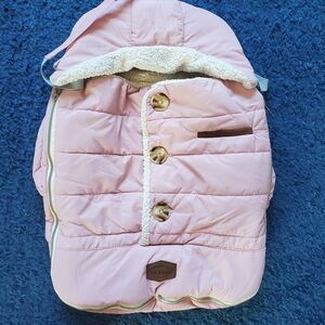 JJ Cole Bundleme Urban Toddler Bunting Bag Pink J00874 Weather Resistant Lined